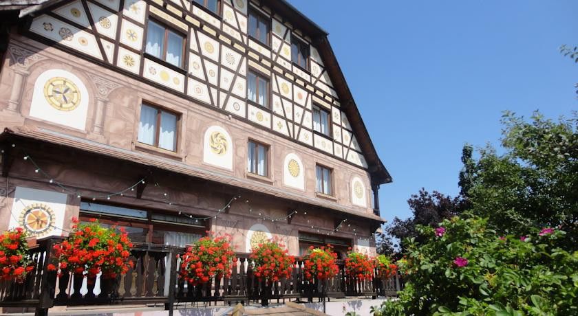 Hotel Restaurant Verger Des Chateaux, Route Des Vins Haut-Koenigsbourg Dieffenthal Εξωτερικό φωτογραφία